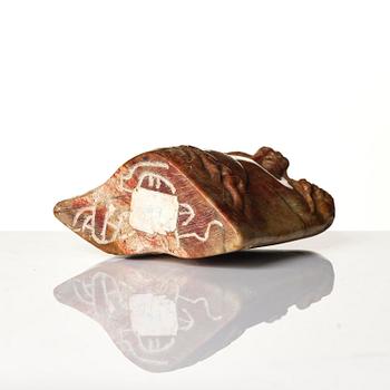 A group of carved nephrite and jade ornaments, China, Qing dynasty and older. (8 pieces).