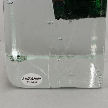 Leif Ahrle, glas, skulptur.