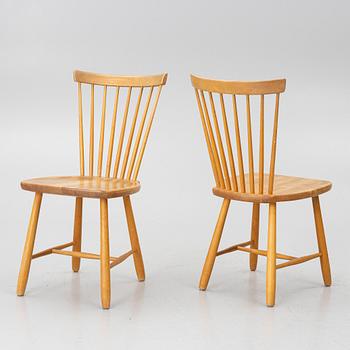 Carl Malmsten, Stolar, 4 st, "Lilla Åland", Stolab, 1900-talets slut.