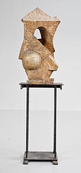 STEFAN THORÉN, skulptur, brons. Sign.