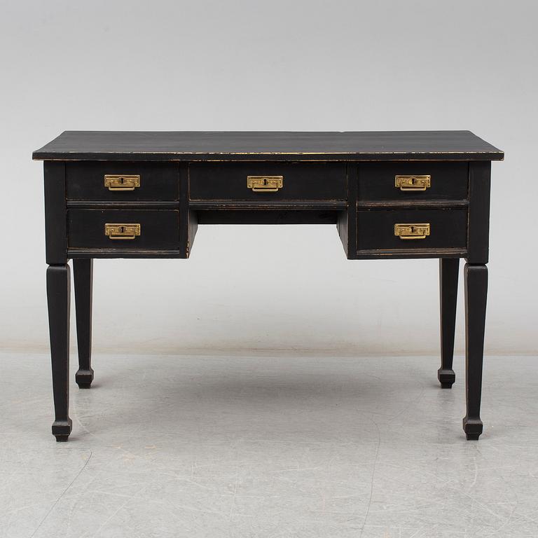 An early 20th century writing desk.