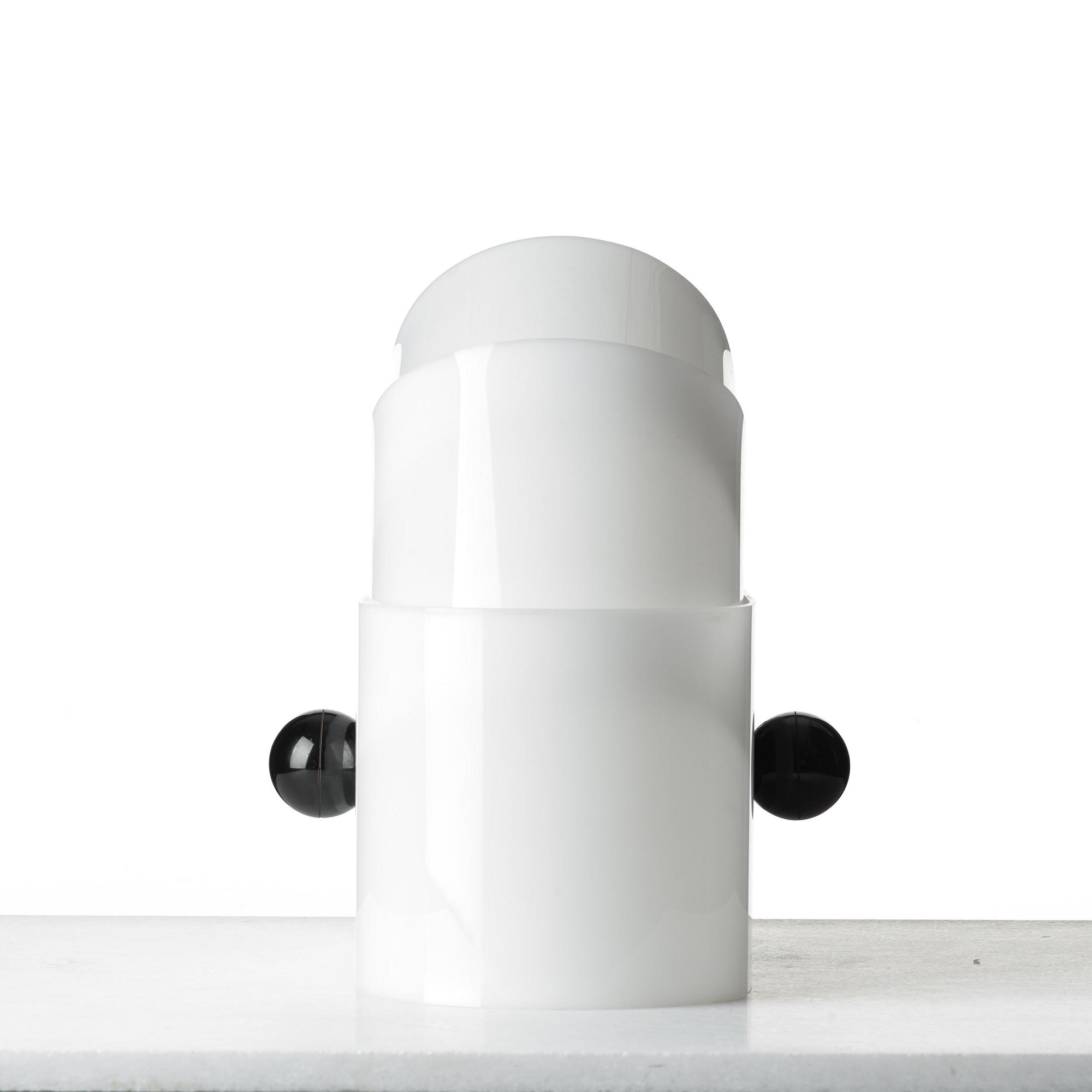 SUPERSTUDIO, bordslampa, "Gherpe", Design Centre Poltronova, Francesconi, Italien 1960-70-tal.