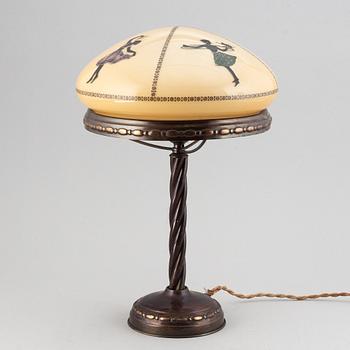 a 1920's table lamp.