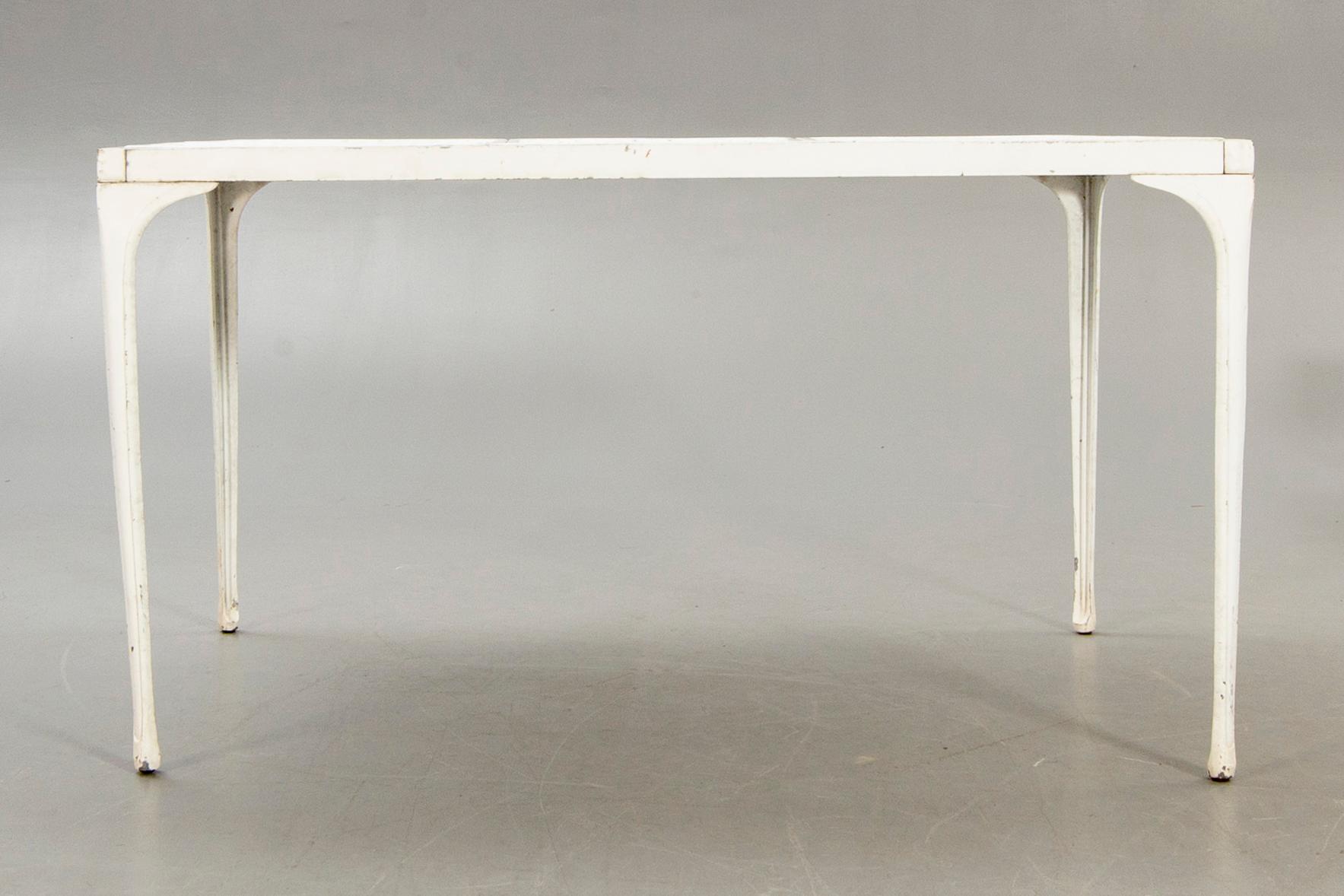 Garden group, table, chairs, 4 pcs, last part of the 20th century.