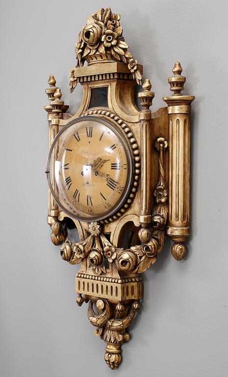 VÄGGPENDYL, gustaviansk stil, 1900-talets början.