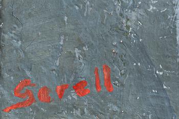 Greta Gerell, Young woman in profile.