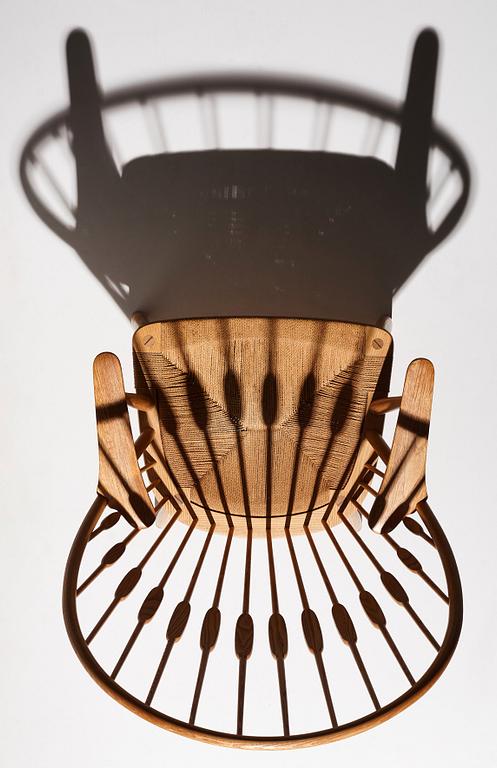 Hans J. Wegner, "Påfågelstolen / Peacock chair", Johannes Hansen, Danmark, 1950-60-tal.
