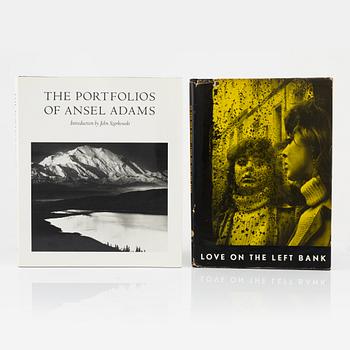 Ansel Adams, Ed van der Elsken, two photobooks.