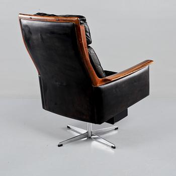 KONTORSFÅTÖLJ, ur "Minerva"-serien, Torbjørn Afdal, Nesjestranda Møbelfabrikk, 1960-tal.