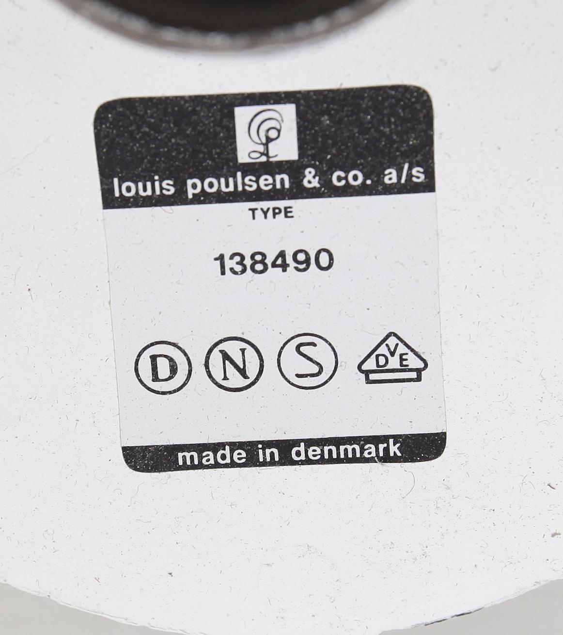 VÄGGLAMPOR, 2 st, Alfred Homann, Louis Poulsen, 1900-talets senare del.