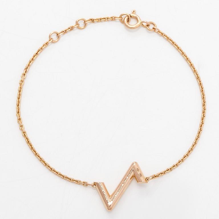 Louis Vuitton, rannekoru, ”LV Volt”, 18K kultaa.