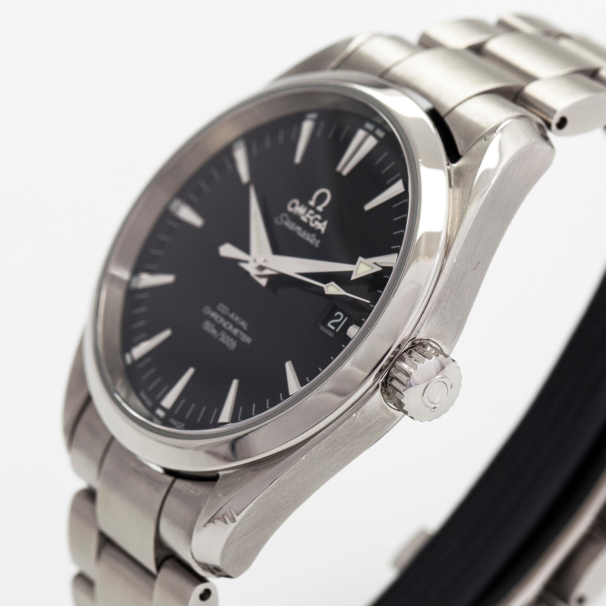 Omega, Seamaster, Aqua Terra, co-axial, 150m, armbandsur, 39 mm.