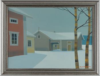 Pentti Koivikko, "Hiljentynyt piha".