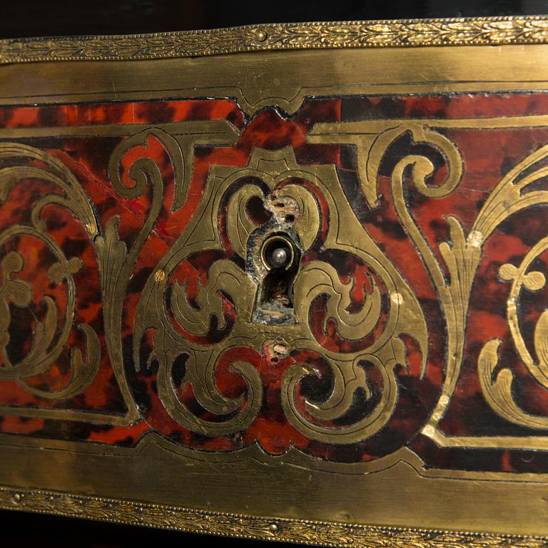 A Boulle style secretaire from latter half of the 19th century.