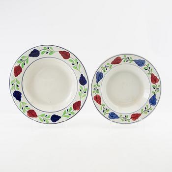 Service pieces 20 pcs "Allmoge" Gustavsberg first half of the 20th century porcelain.