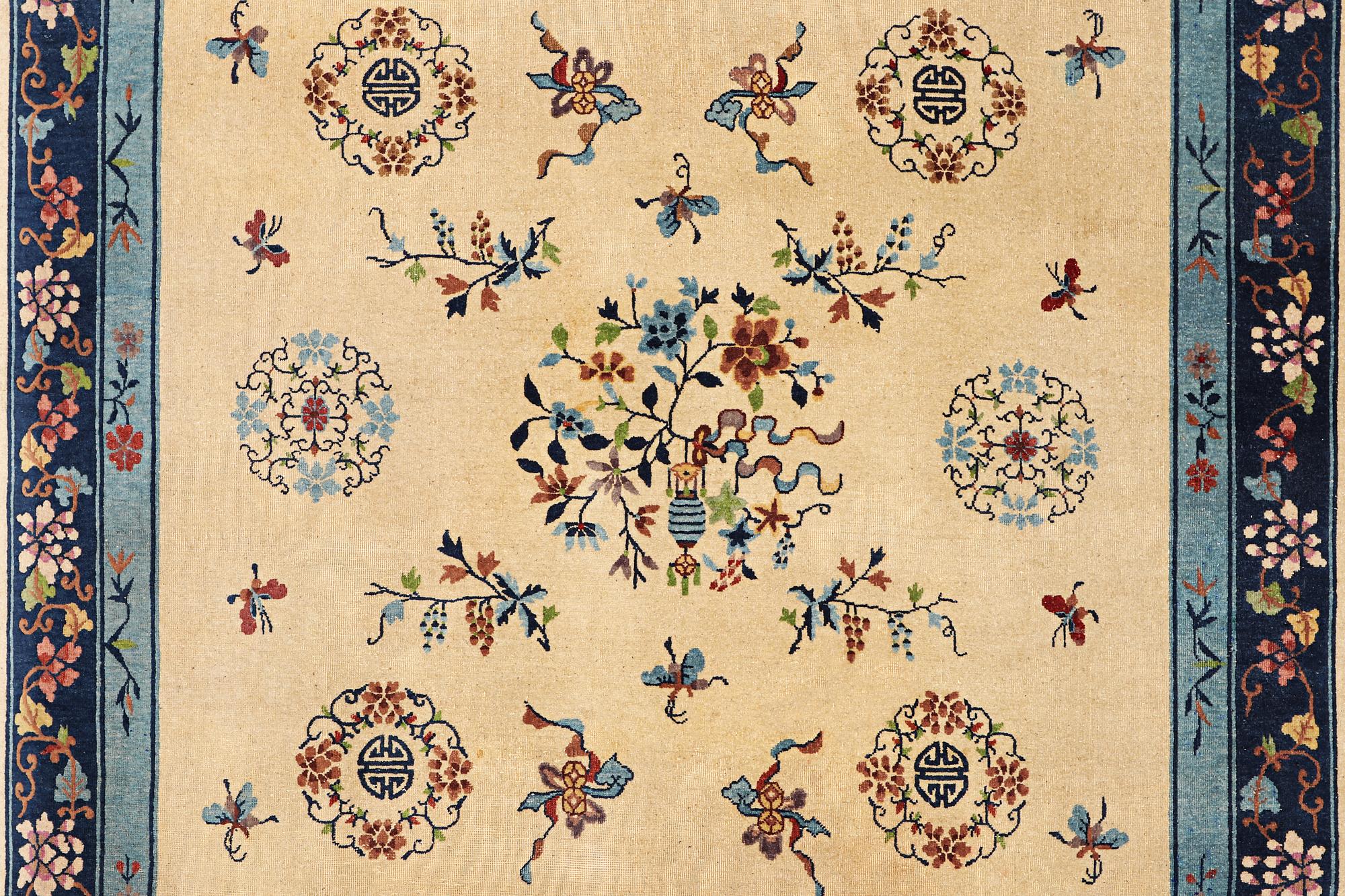 A carpet, old/semiantique, China, ca. 360 x 272 cm.
