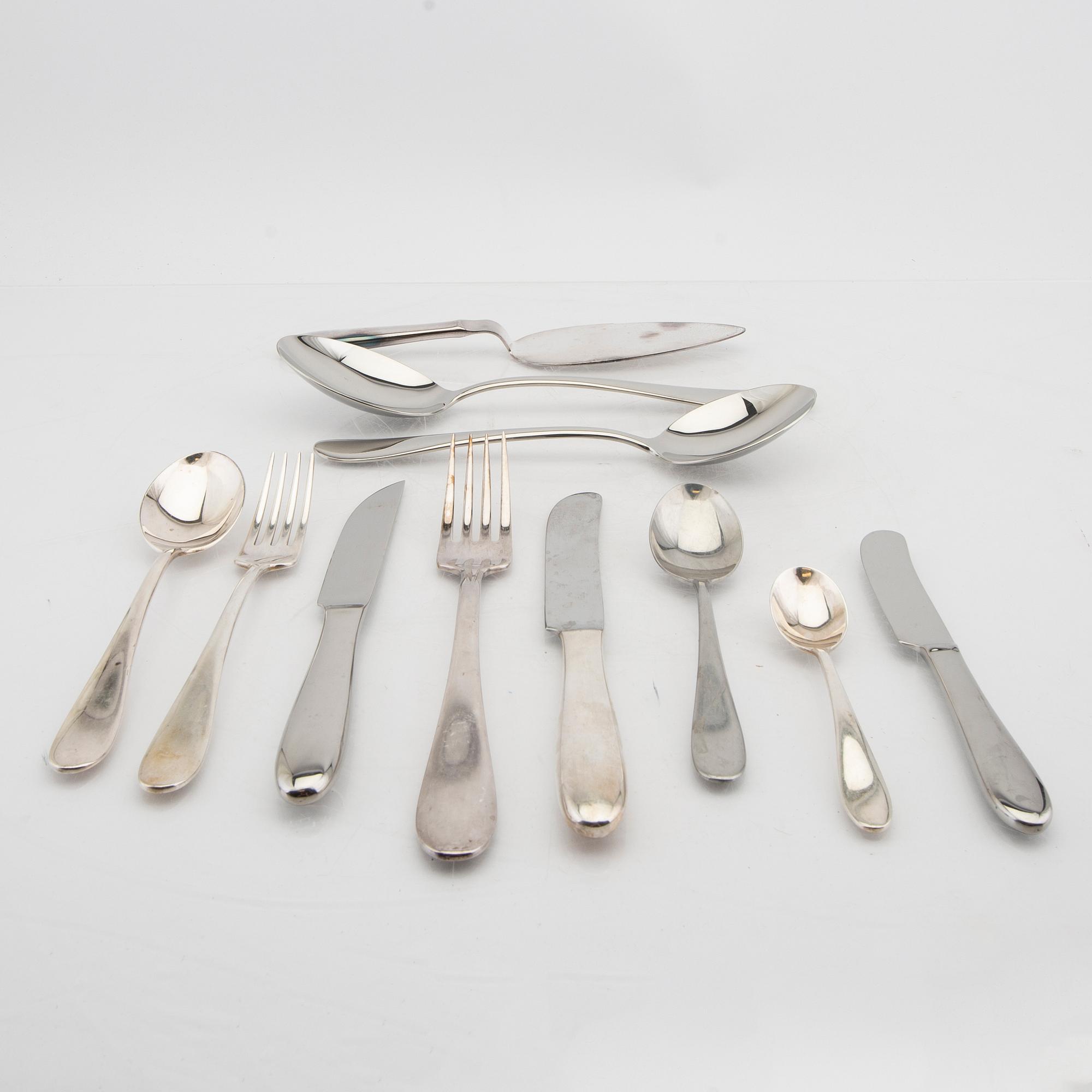 Signe Persson-Melin, a set of 91 pcs of cutlery "Gourmet Boda Nova 1980s.