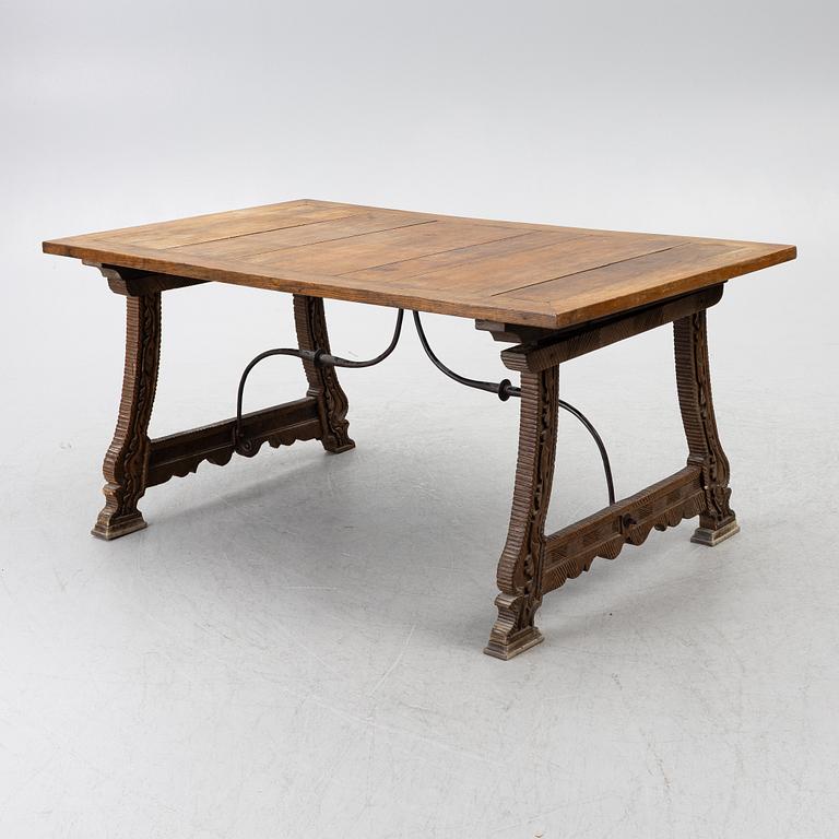 A Spanish table, 19th/20-th century.