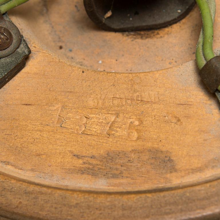 Paavo Tynell, taklampa, modell 1376/4, Taito, 1930-tal.