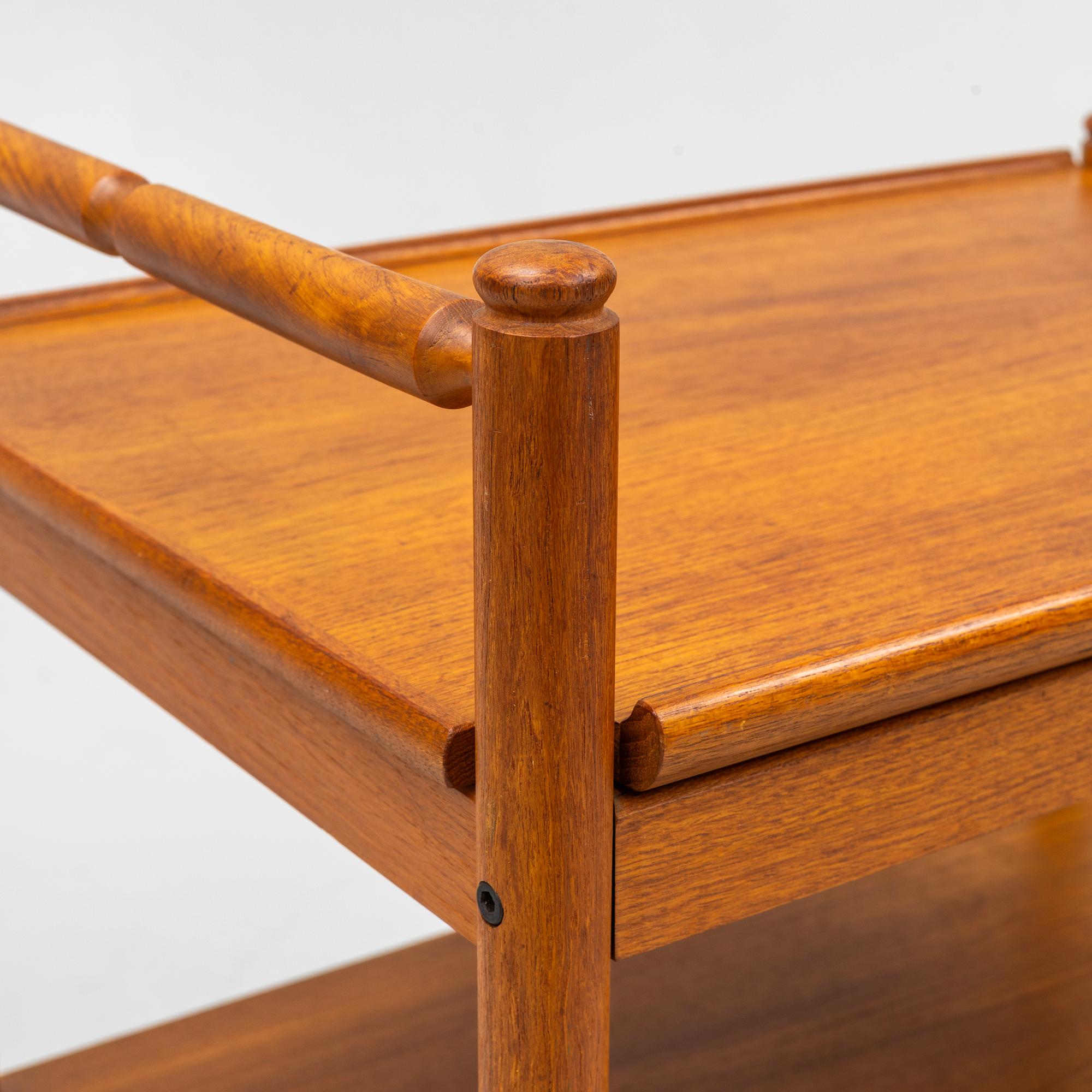 Serveringsvagn, 1900-talets mitt.