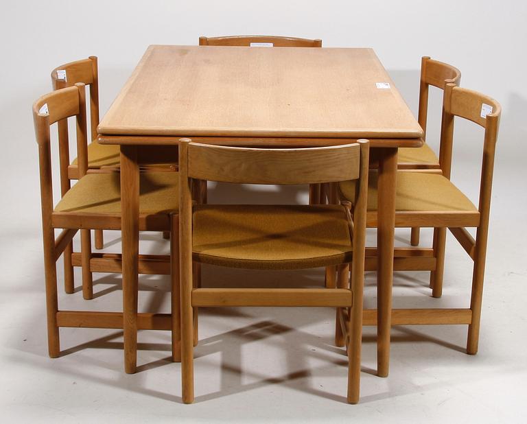 MATSALSGRUPP, 7 delar, "Tokyo", Yngvar Sandström, ur Triva-serien, Nordiska Kompaniet.