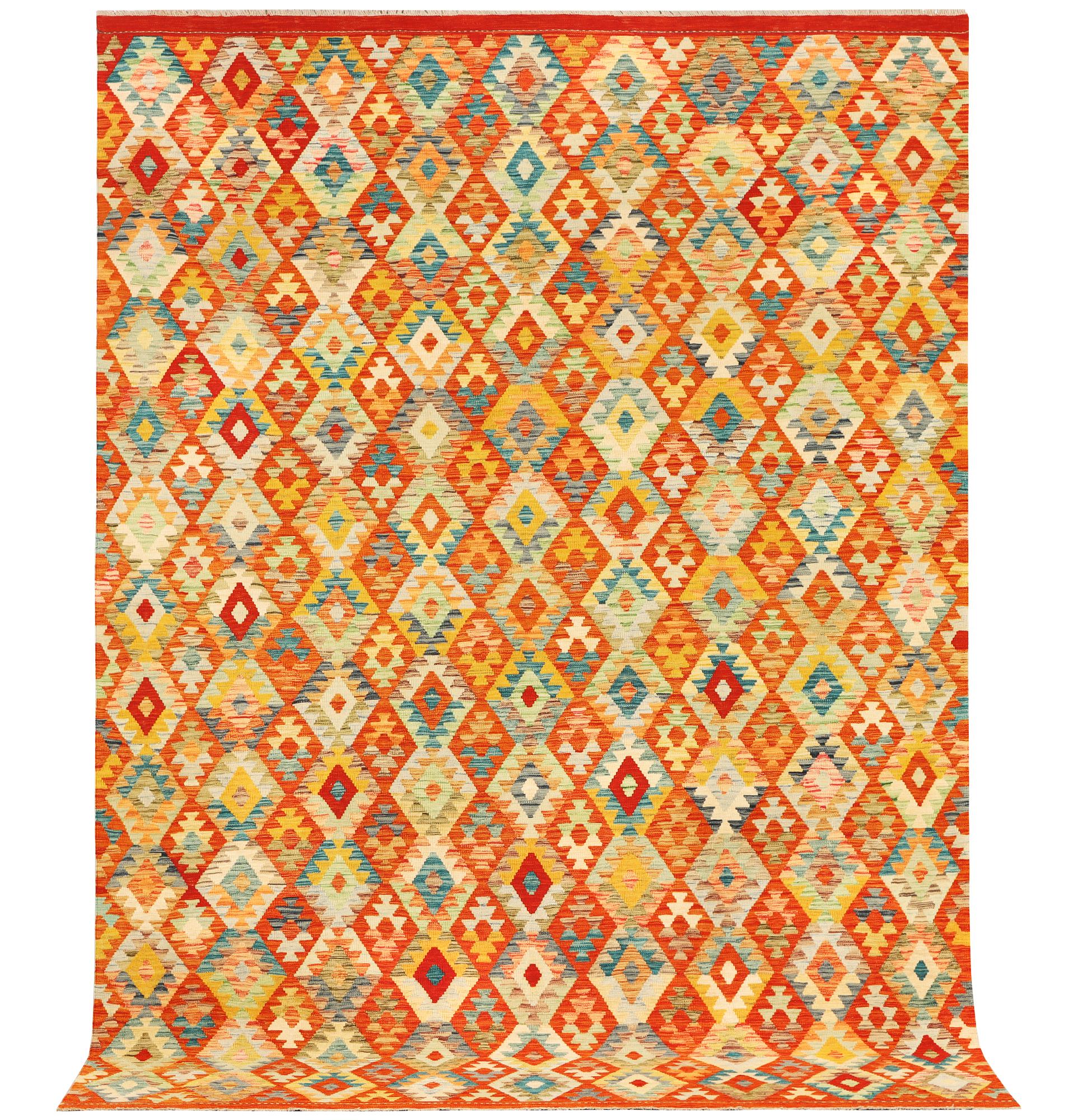 Matta, Kelim, Afghanistan, ca 349 x 246 cm.