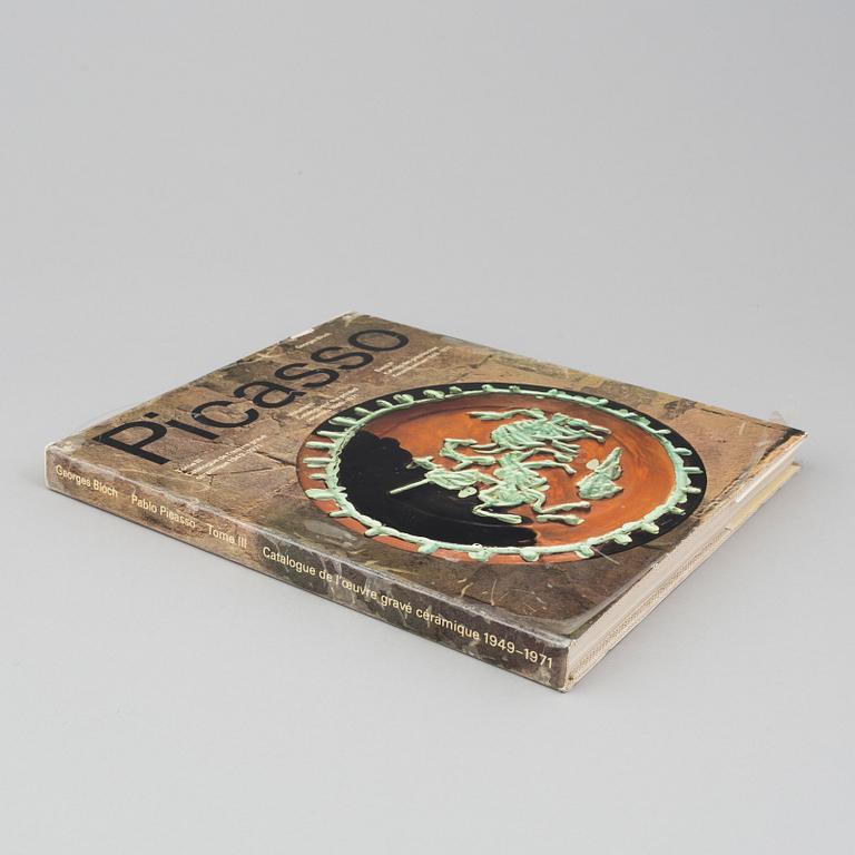 BOOK, "Picasso, Vol. III, Catalogue of the printed ceramics 1949 -1971." Georges Bloch.