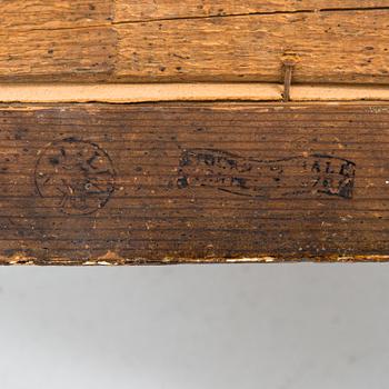 Peili, Kustavilainen, signeerattu Lago Lundén, Tukholman hallileima 1782.