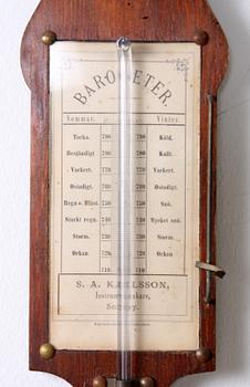 BAROMETER, S.A. Karlsson. Smedby.