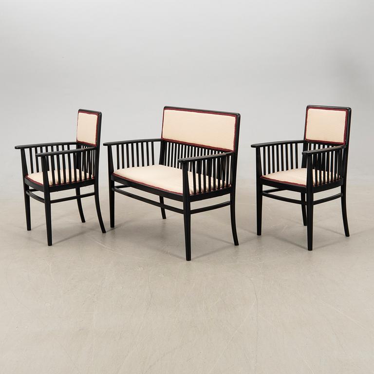Sofa group 3 pcs Italy early 20th century.