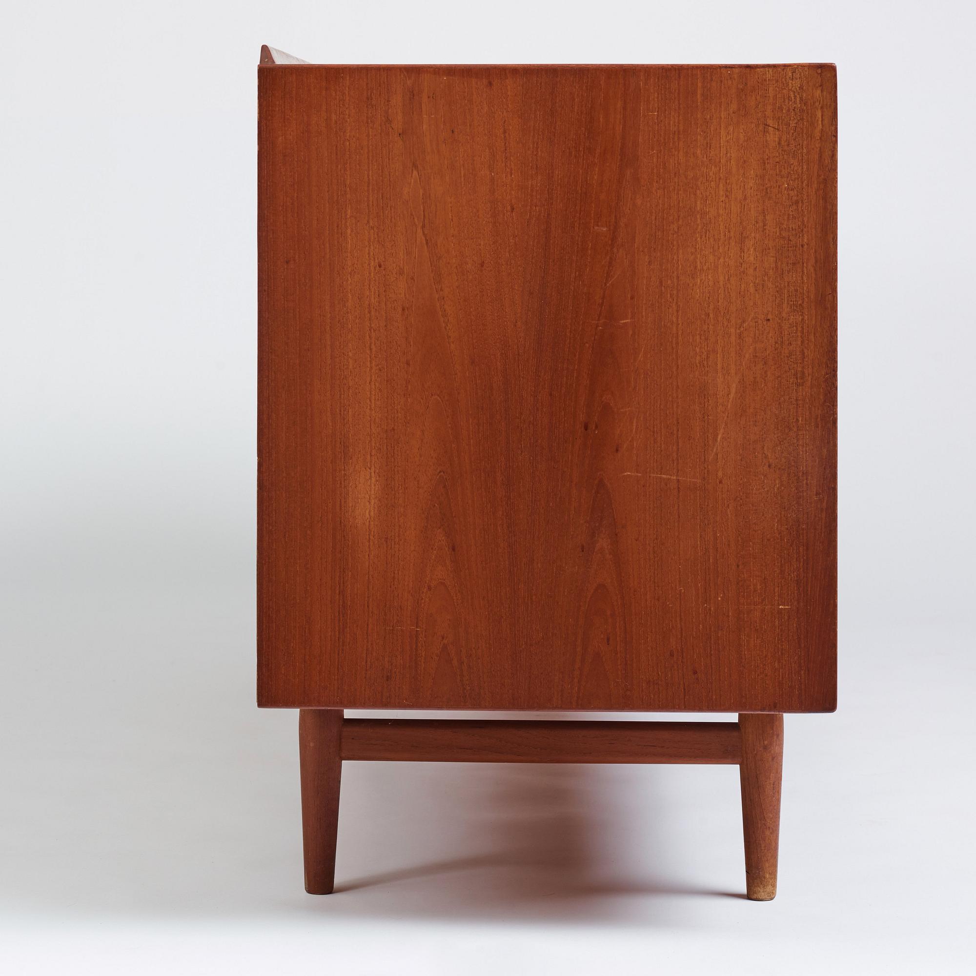 Arne Vodder, a teak sideboard, model 29, Sibast Møbler Denmark 1950-60's.