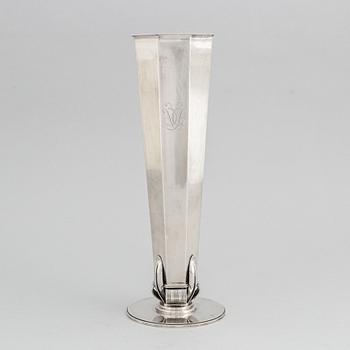 Atelier Borgila, vas, sterlingsilver, Art Déco,  Stockholm 1939.