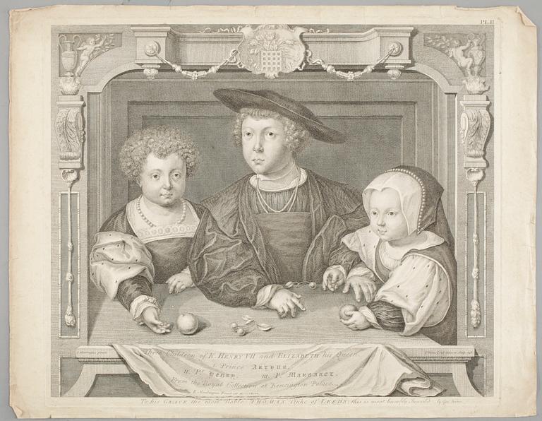 PARTI GRAFIK, 7 st, 1600/1700-tal.