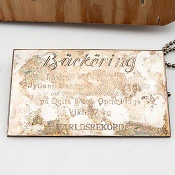 Fish sculpture "Brook Trout" 1967.