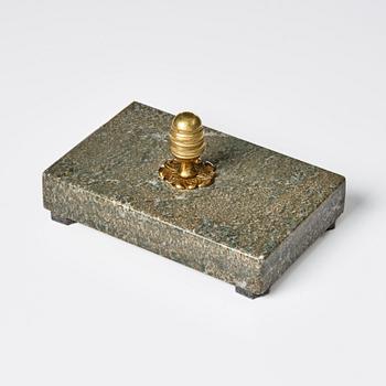 A Sweden empire paper weight , first half of the 19th century.