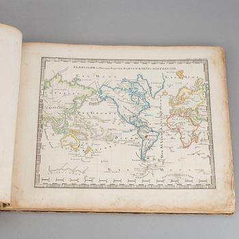 ATLAS, "Stieler´s Schul-Atlas", 1800-talets mitt.