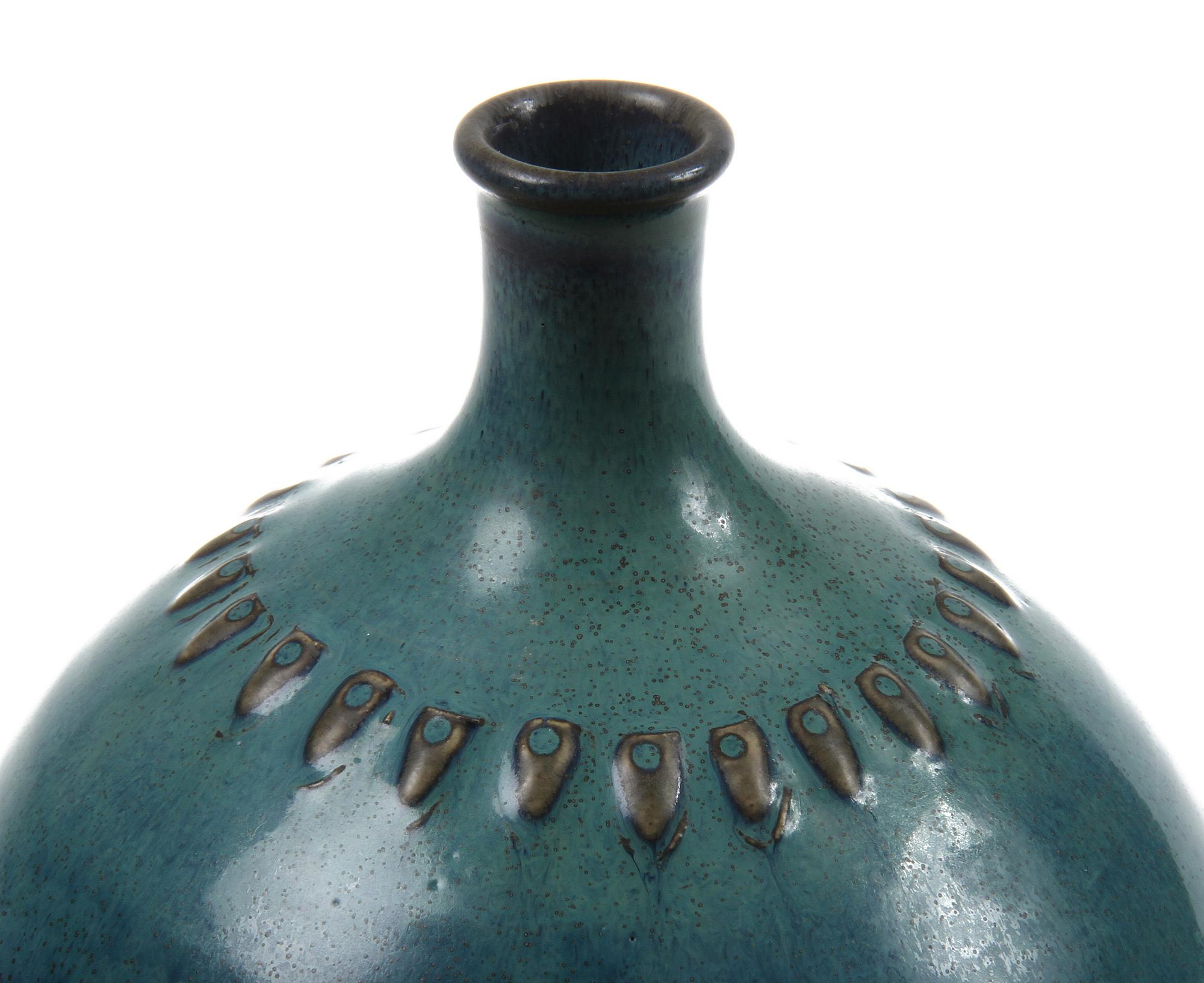 VAS, stengods, Stig Lindberg, Gustavsbergs Studio, sign, 1960-tal.