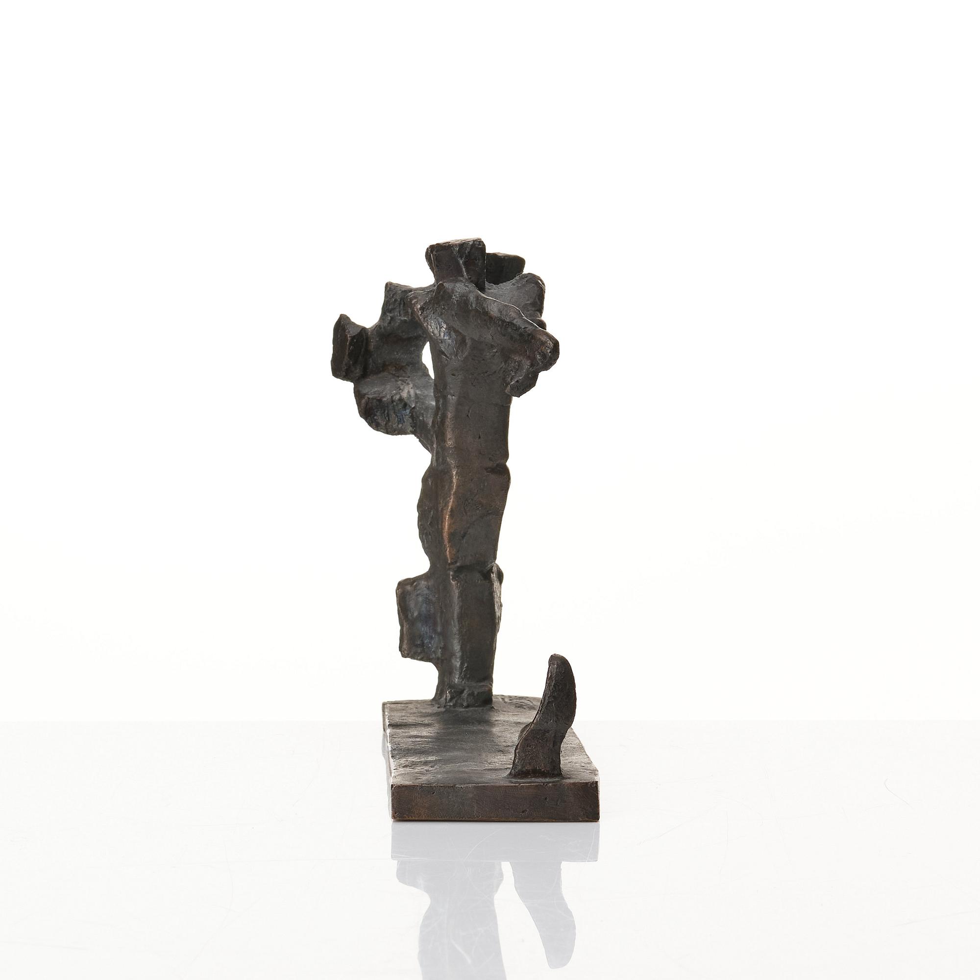 Bror Marklund, "Gestalt i storm" (Figure in a storm).