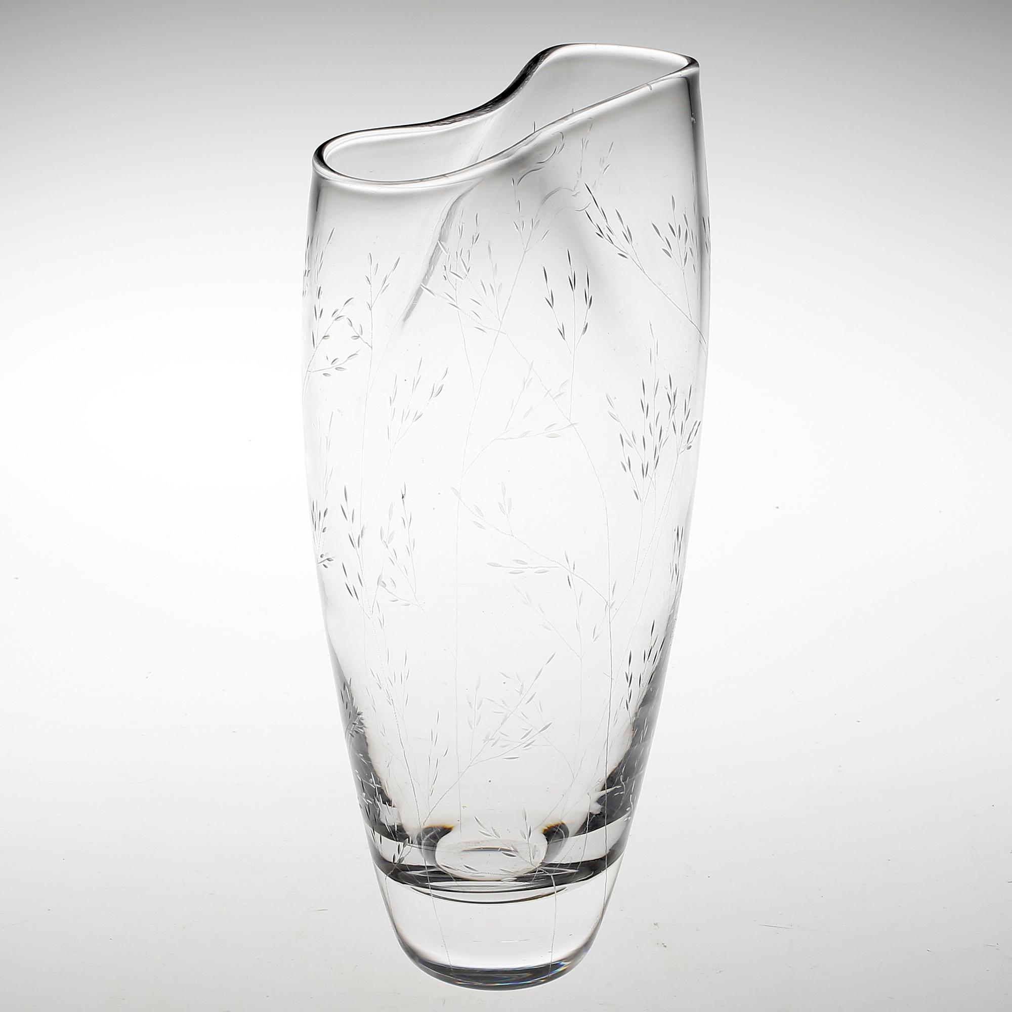 VAS, glas, Vicke Lindstrand, Kosta.