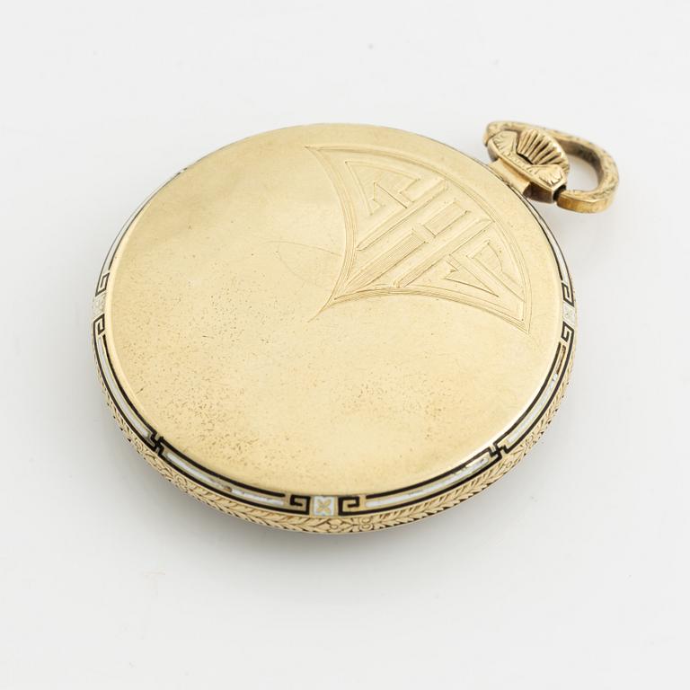 Longines, dress pocket watch, 42 mm.