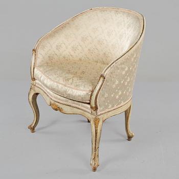 BERGÈRE, Louis XV-stil, 1800-tal.
