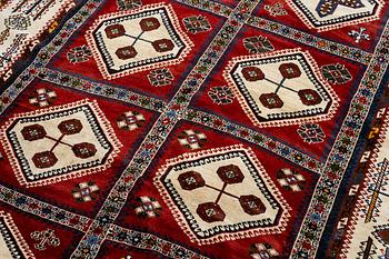 A carpet, Qashqai 'Shekarlou', approx. 300 x 226 cm.