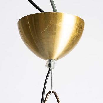 Hans Bergström, ceiling lamp "Kronan", Ateljé Lyktan, 1990s.