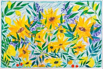 Lena Linderholm · LINDERHOLM, LENA. Färglitografi. Sign. o numr. 47/190