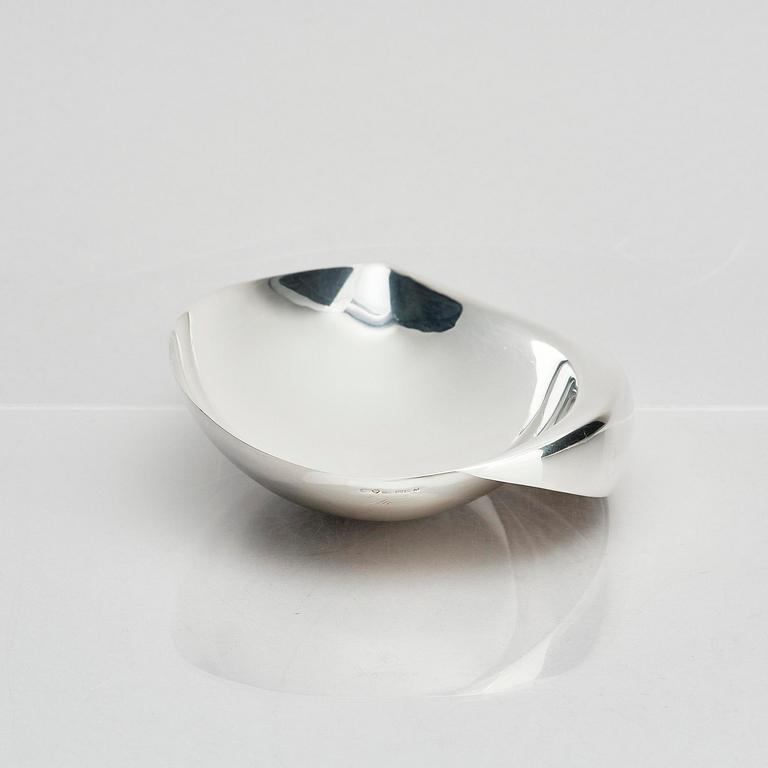 Tapio Wirkkala, a silver bowl, marked TW, Kultakeskus, Hämeenlinna, Finland 1958.