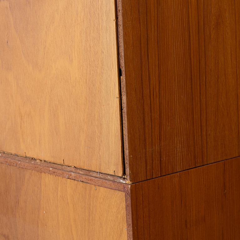 Cabinet, 6 sections, 1950s–60s.