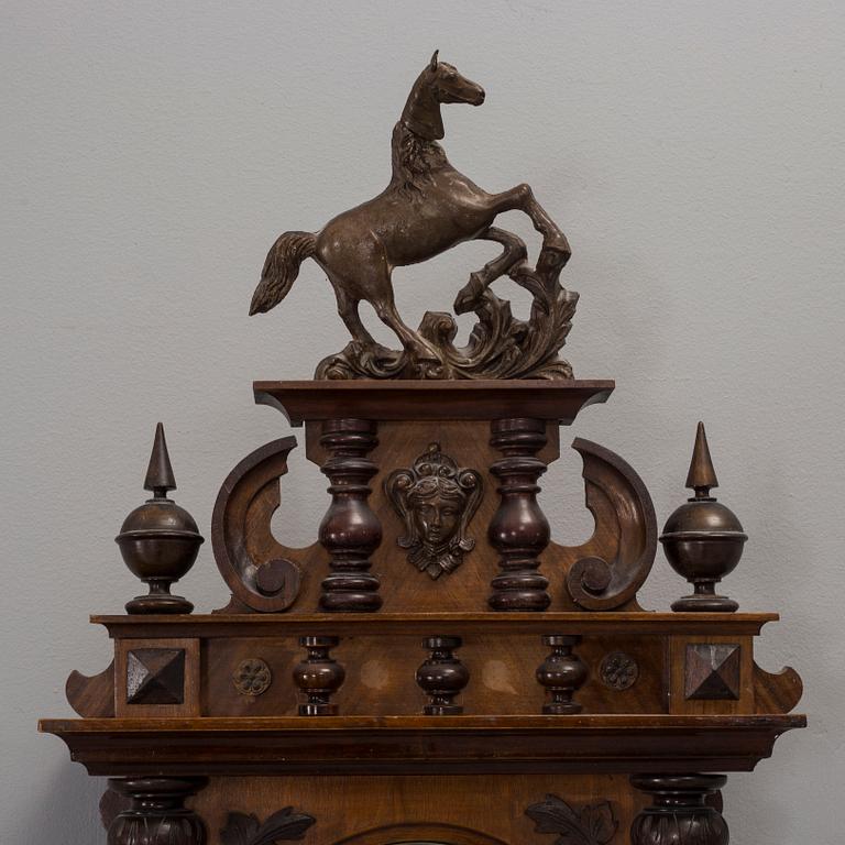 A circa 1900 Renaissance style wall clock.