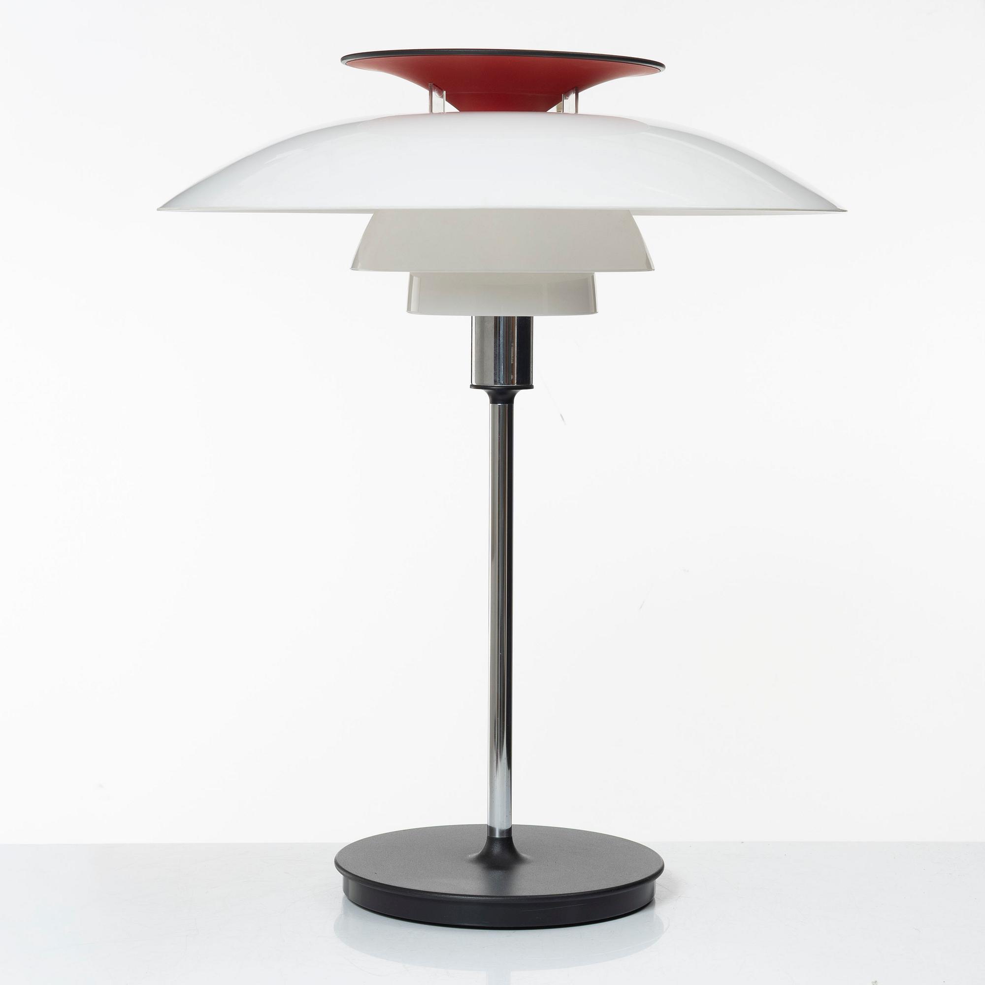 Poul Henningsen, Table lamp, "PH-80", Louis Poulsen, Denmark.