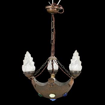 A ceiling lamp, jugend, 1910´s/20´s.