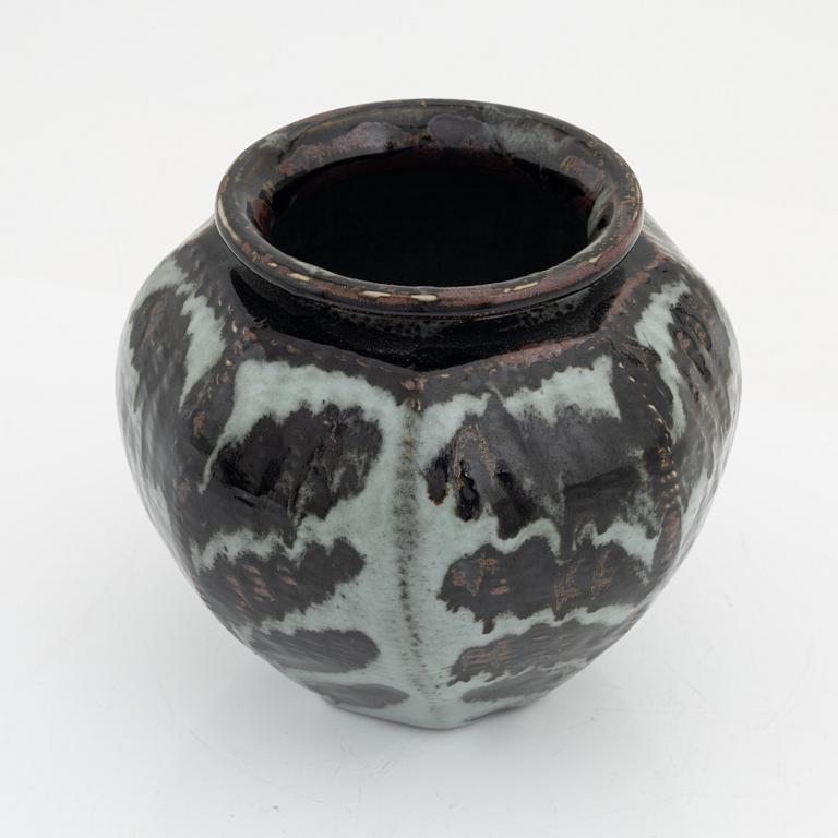 Tomas Anagrius, a stoneware vase, signed.